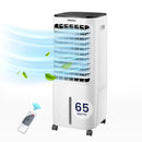 Nobel Air Cooler, 12L Water Tank, 3-Speed, Ionizer, Remote Control, Auto Swing, 7.5H Timer, Honeycomb Cooling Pads,Tubular Flow Fan with Water Shortage Protection NAC40R White