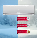 2 Ton Split Air Conditioner | 24000 BTU | T3 Climate | Low Noise | R410a Refrigerant | 4-Way Airflow & Auto Restart | Golden Fin | Rotary Compressor 2300 W 2300 W CSA24CO White