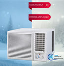 1.5 Ton Window AC | 18000 BTU | High-Performance Air Conditioner | T3 Climate | Low Noise | Rotary Compressor | Energy-Efficient Cooling for Extreme Heat CWA18CO White
