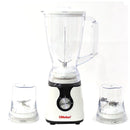 NOBEL Blender White 1.5 Litres 300W 2 Speed - Pulse Grinder  NB303E