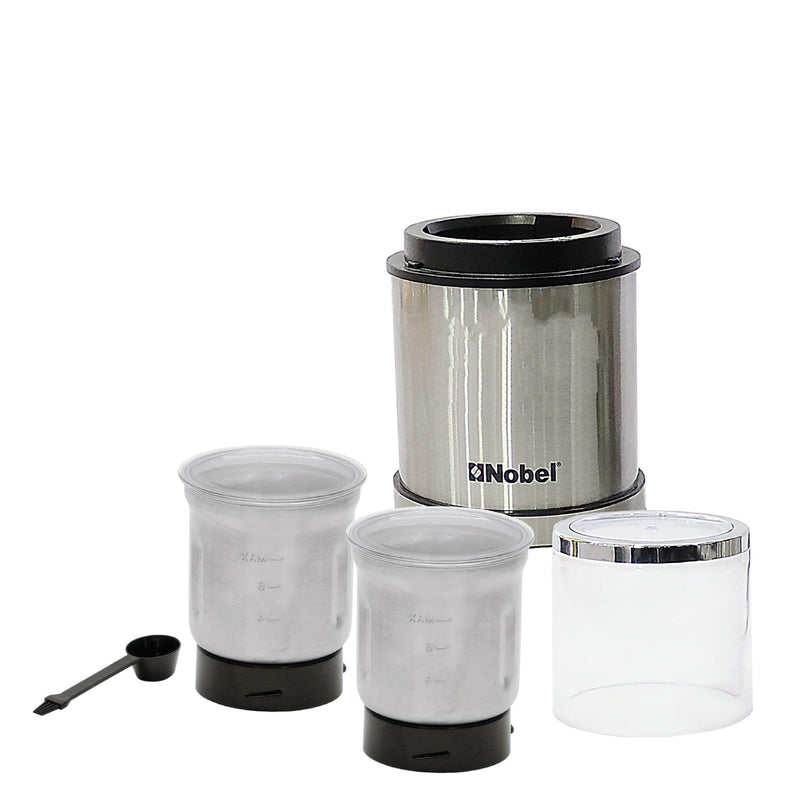 Nobel Coffee Grinder 200W With 1Pc Dry & 1Pc Wet Grinder Jar  NB805