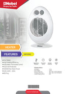 Nobel Fan Heater 2000W Max NFH100