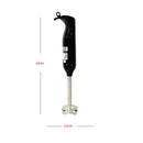 NOBEL Hand Blender 400W 2 Speed Black 250W NHB12