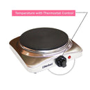 Nobel Portable Hot Plate 1000W White Color NHP401SS
