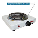 Nobel Spiral Hot Plate 1000W 5KG Silver Color NHPS001