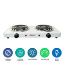 Nobel Spiral Hot Plate 10KG Silver Color NHPS002