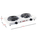 Nobel Spiral Hot Plate 10KG Silver Color NHPS002