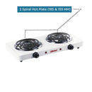 Nobel Spiral Hot Plate 10KG Silver Color NHPS002