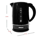 Nobel Kettles Black 1.7 Litre Auto Shutoff NK17BK