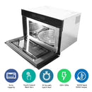 NOBEL Builtin - Microwave Oven Black 34 Ltr Grill Convection Touch Control NMO34BI