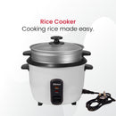 Nobel Rice Cooker 1.5 Ltrs 500W NRC150 White