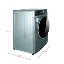 Nobel Front Load Silver 21 Kg 1300Rpm Villa Washer NWM2100