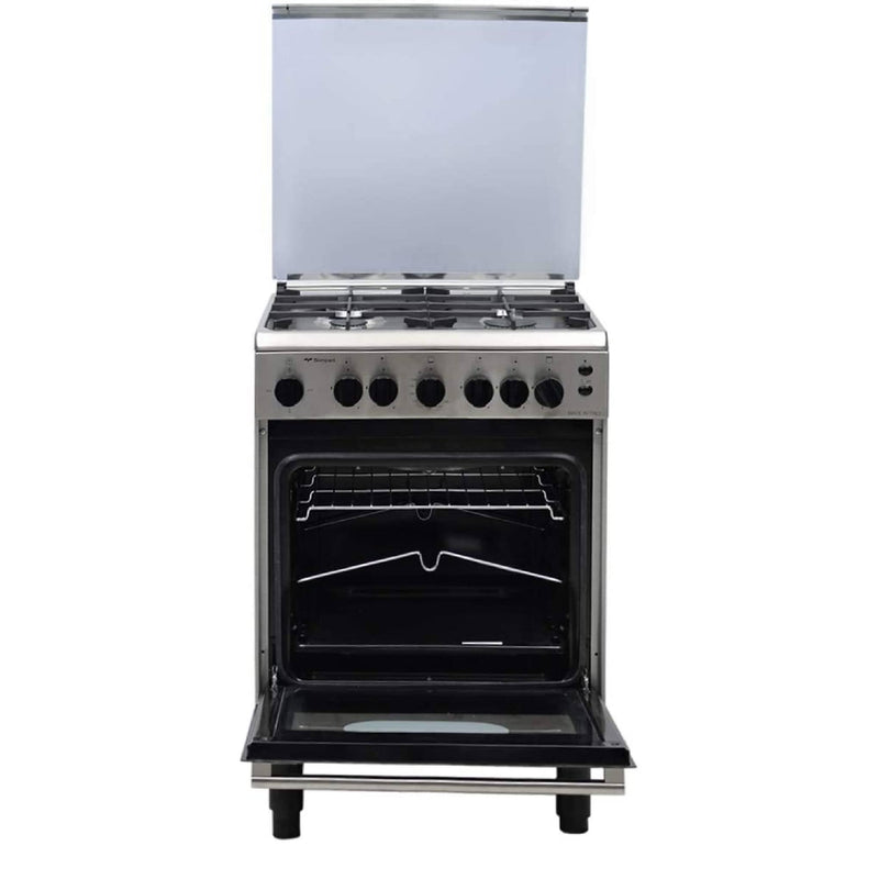 Gas Cooker & Oven With Fan Without Rotisserie  ESSENTIAL60GG4BIXFAN