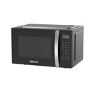 Nobel 42 Liters Capacity Microwave Oven, Membrane Control, Defrost Setting, 8 Auto Menu Cooking, 10 Power Levels, Silver Handle Door Opening with 2 Year Warranty NMO55D Black