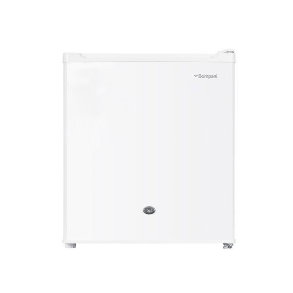 Bompani Single Door Refrigerator 46 Litres Net Capacity, Defrost, R600a Refrigerant, Inside Condenser, Lock & Key, Ice Box, 440 x 470 x 510 (W x D x H) mm, White BR64