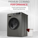 Nobel Dark Silver Front Load Washer: 6 Kg Capacity, 1000 RPM - NWM760RHS