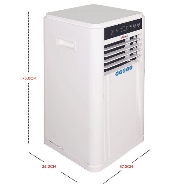 NOBEL Portable AC 9000BTU T1 Rotary R410a  NPAC9000