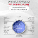 Nobel Dark Silver Front Load Washer: 6 Kg Capacity, 1000 RPM - NWM760RHS