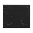Nobel 60cm Built-in Hobs, Vitroceramic (Hilight), 4 Cooking Zones, 10 Power Levels, Touch Control, Child Safety Lock, Energy Saving, Heat Sensor, Quick Power Setting NBH6041V Black