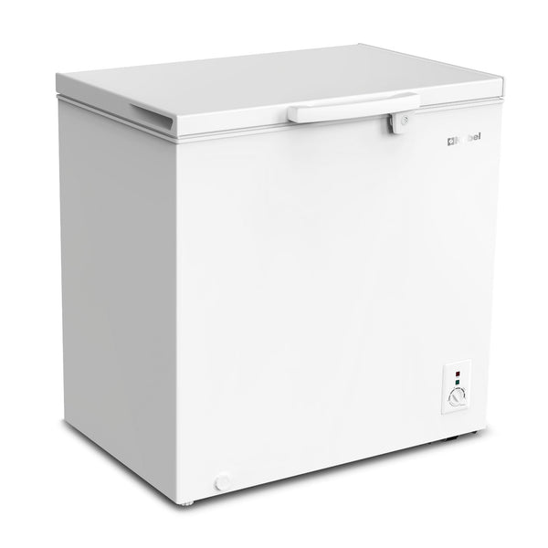 Nobel 300 Ltr Gross / 254 Ltr Net Capacity Single Door Chest Freezer, R600a Refrigerant, Mechanical Control, Grip Handle, White Inner - NCF325 White