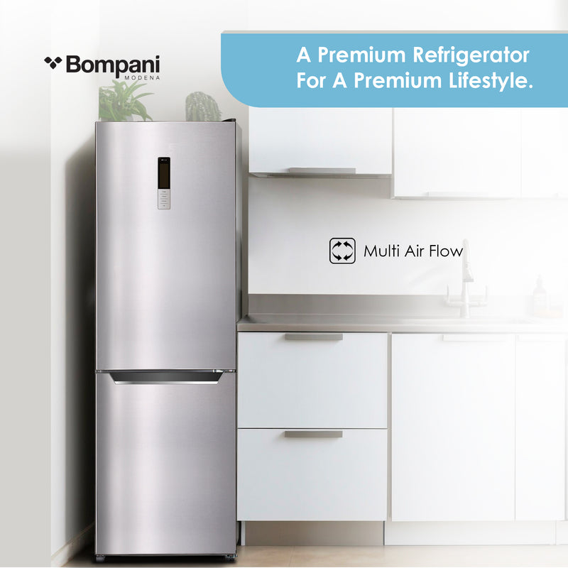 Bompani Double Door Refrigetrators Stainless Steel 412 Ltrs BBF380SS