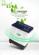 Nobel Semi-Automatic Washers Twin Tub White 10 Kgs/ 5.5 Kgs NWM1200RH