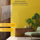 Bracket Pro Fixed TV Wall Mount, Black, for 40"-85" TVs, 200x200mm to 600x500mm VESA, 1.6mm Thickness, Easy Installation, Low-Profile Design - BPF4085 Black