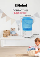 Nobel Baby Washer Blue 2 Kgs 70W 33 x 33 x 48cm NWM22