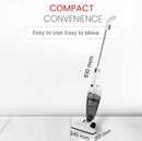 Nobel 2-in-1 600W Upright & Handheld Vacuum Cleaner Strong Suction, 750ml Dust Capacity, Low Noise, 4m Cord, Lightweight Design – NVC21