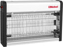 Nobel Ultra Slim Insect Killer Aluminium Alloy Housing Oil Proof Material, 80 Sq. M Area Coverage Insect Killer, 2 Element Aluminium Alloy 28W with Twin Tube NIK820 White 1 Year Warranty