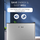 120L Gross / 90L Net, Double Door Refrigerator, Defrost, Recessed Handle – NR120E