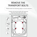 Nobel Washing Machine 8 KG 1400RPM 220-240V~ 50HZ NWM860FS