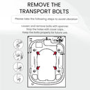 Nobel Dark Silver Front Load Washer: 6 Kg Capacity, 1000 RPM - NWM760RHS