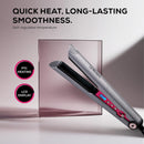 La Modano Hair Straightener with Ceramic Coating 8 Temperature Levels, LCD Display, PTC Heating, Lock Function Model - LMHS450