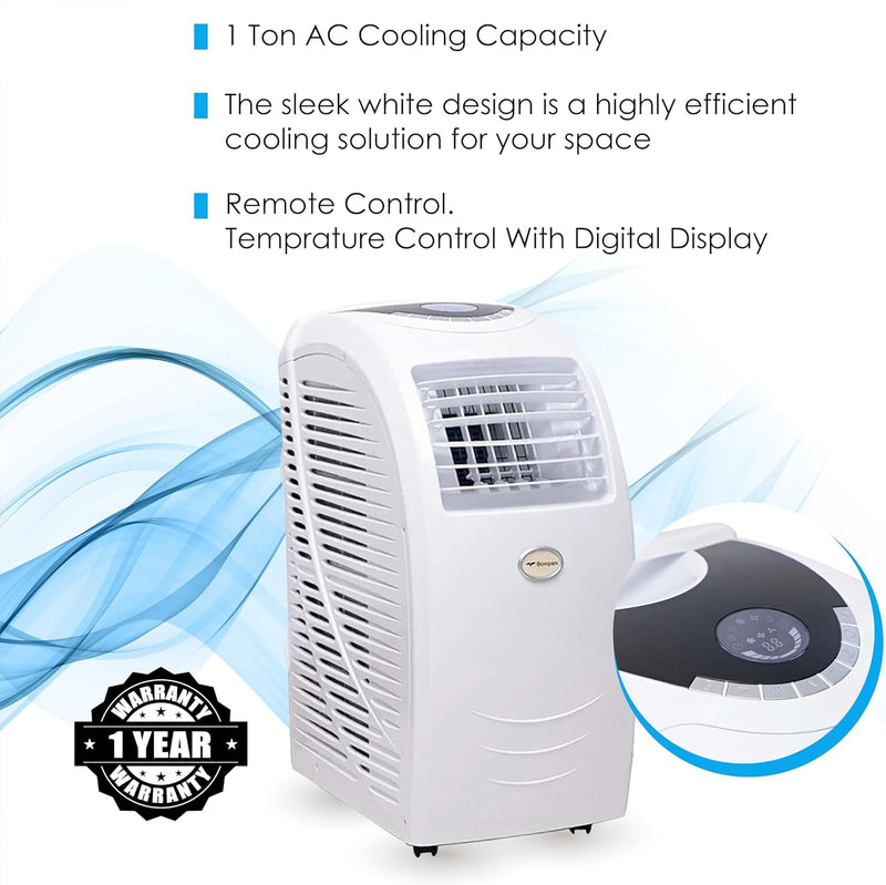 Bompani Portable AC 1 TON BO1200 Airconditioner