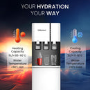 Nobel Water Dispenser, 3 Taps, Hot, Normal, Cold, Bottom Loading, Child Safety Lock NWD800BL White