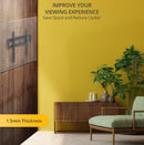 Bracket Pro Fixed Mount 26"-65" Fits VESA 200x200mm to 400x400mm, 1.5mm Thickness - Secure and Adjustable TV Wall Mount BPF2665 Black