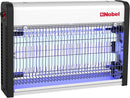 Nobel Ultra Slim Insect Killer Aluminium Alloy Housing Oil Proof Material, 80 Sq. M Area Coverage Insect Killer, 2 Element Aluminium Alloy 28W with Twin Tube NIK820 White 1 Year Warranty