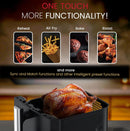 Nobel 10L 2200W Dual Drawer Digital Air Fryer with LED Display, Sync & Match Functions – NAF1201