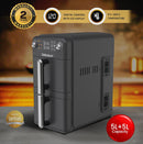 Nobel 10L 2200W Dual Drawer Digital Air Fryer with LED Display, Sync & Match Functions – NAF1201