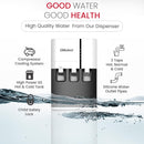 Nobel Water Dispenser, 3 Taps, Hot, Normal, Cold, Bottom Loading, Child Safety Lock NWD800BL White