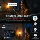 Nobel 85-Inch 4K UHD Google TV Smart TV, Dolby Sound & Voice Control, Android 14, Netflix YouTube Prime, Wi-Fi & Bluetooth Connectivity – UHD85G