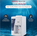 Nobel Table Top Water Dispenser 550W Hot & Cold, Compressor Cooling System, 5L Hot/2L Cold Per Hour, Top Loading, Heating - NWD557