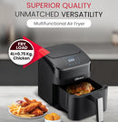 Nobel 4L Digital Air Fryer 1400W with 7 Preset Cooking Functions, Non-Stick Pot & Tray, LED Display, Temperature Control 80–200°C – NAF501