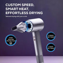 La Modano Professional Hair Dryer 1500W with Diffuser Fast Drying, BLDC Motor 110000RPM, 3 Speeds & Heat Settings - LMHD955