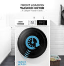 Bompani Washer/Dryer White 8 Kg/ 5 Kg 1400Rpm Stainless Steel Drum Inverter Bldc Motor BO5289N