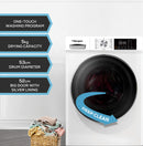 Bompani Washer/Dryer White 8 Kg/ 5 Kg 1400Rpm Stainless Steel Drum Inverter Bldc Motor BO5289N