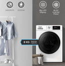 Bompani Washer/Dryer White 8 Kg/ 5 Kg 1400Rpm Stainless Steel Drum Inverter Bldc Motor BO5289N