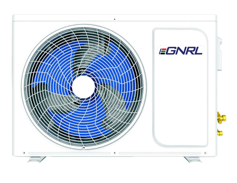 EGNRL EG18T3 Split AC 18000 BTU T3 Rotary White R410a Auto Restart, 4 Way Air Flow, Golden Fin