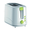 Nobel Sandwich Toaster 2 Slice Short Slot, Cord Storage, Cool-Touch, Adjustable Browning Control, 7 Settings, Cancel/Reheat/Defrost Function, Removable Crumb Tray NST2TI White